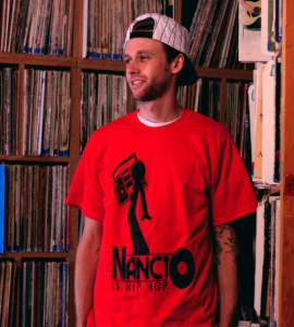 Hip Hop T Red & Black
