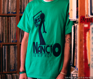 Hip Hop T Blue & Green