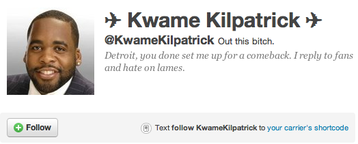 Kwame Kilpatrick Out Of Jail