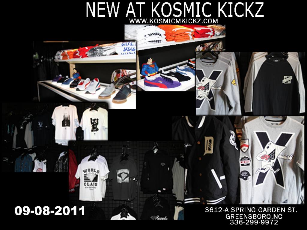"Streetwear", "Southern Streetwear", "Kosmic Kickz", "Greensboro"