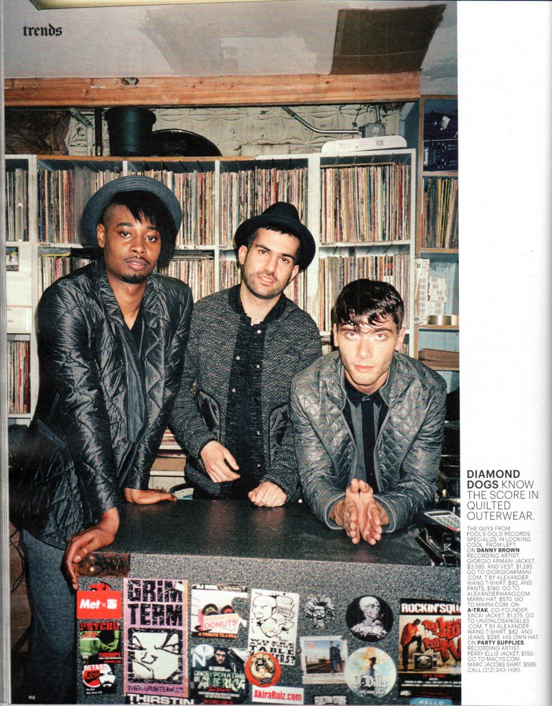 Danny Brown, A-Trak, Party Supplies In New York Times
