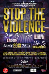 Eargasm Entertainment Presents: The Stop the Violence Tour